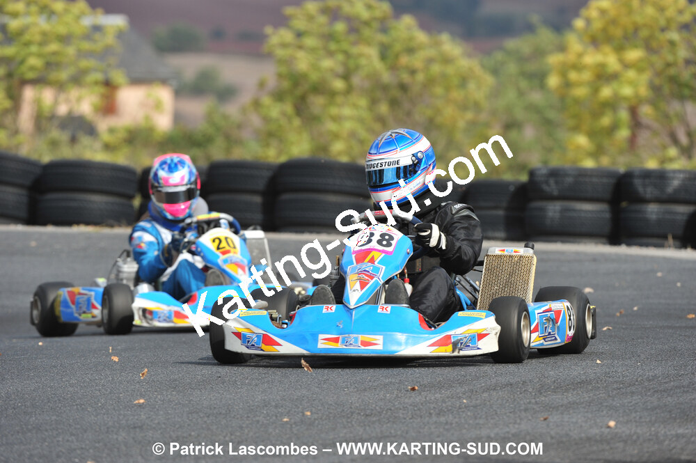 03/10/2010 : 4ème manche du Championnat du Sud 2010 à Belmont sur Rance (photos Patrick Lascombes) 2010 — karting
