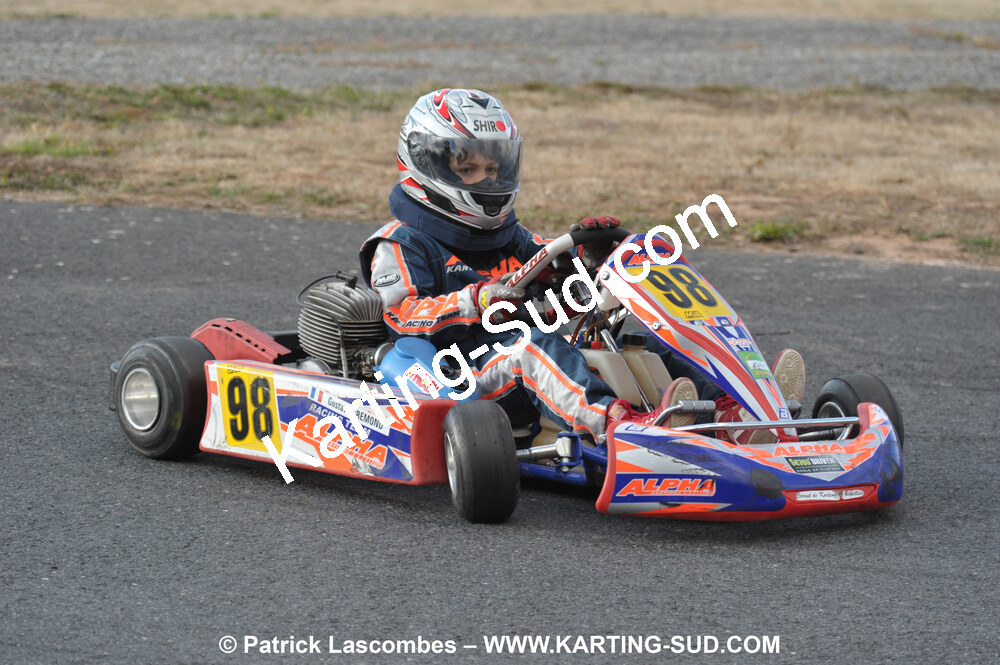 03/10/2010 : 4ème manche du Championnat du Sud 2010 à Belmont sur Rance (photos Patrick Lascombes) 2010 — karting