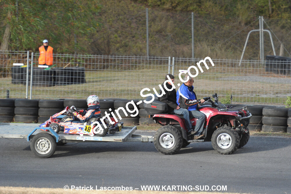 03/10/2010 : 4ème manche du Championnat du Sud 2010 à Belmont sur Rance (photos Patrick Lascombes) 2010 — karting