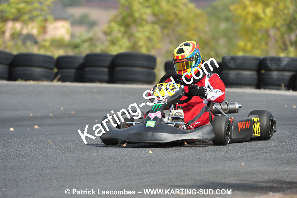 03/10/2010 : 4ème manche du Championnat du Sud 2010 à Belmont sur Rance (photos Patrick Lascombes) 2010 — karting