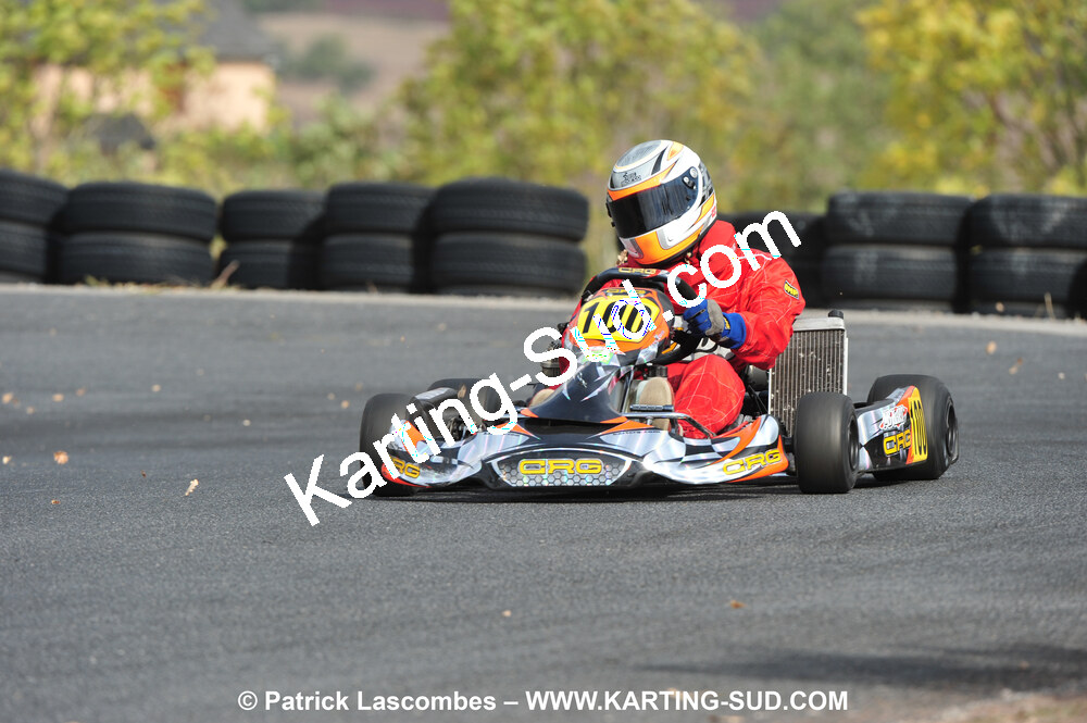 03/10/2010 : 4ème manche du Championnat du Sud 2010 à Belmont sur Rance (photos Patrick Lascombes) 2010 — karting