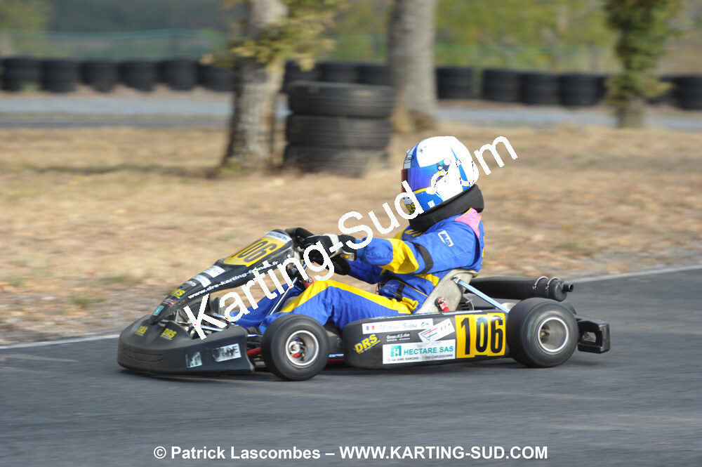 03/10/2010 : 4ème manche du Championnat du Sud 2010 à Belmont sur Rance (photos Patrick Lascombes) 2010 — karting