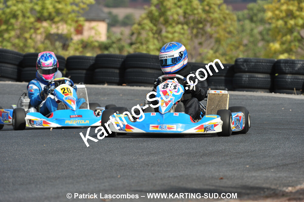 03/10/2010 : 4ème manche du Championnat du Sud 2010 à Belmont sur Rance (photos Patrick Lascombes) 2010 — karting
