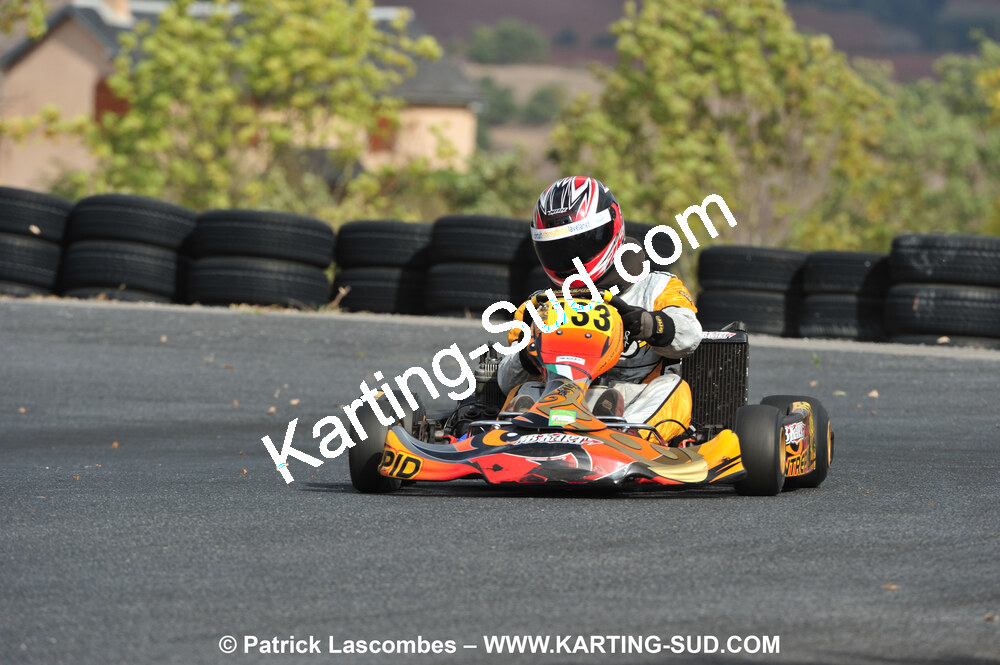03/10/2010 : 4ème manche du Championnat du Sud 2010 à Belmont sur Rance (photos Patrick Lascombes) 2010 — karting