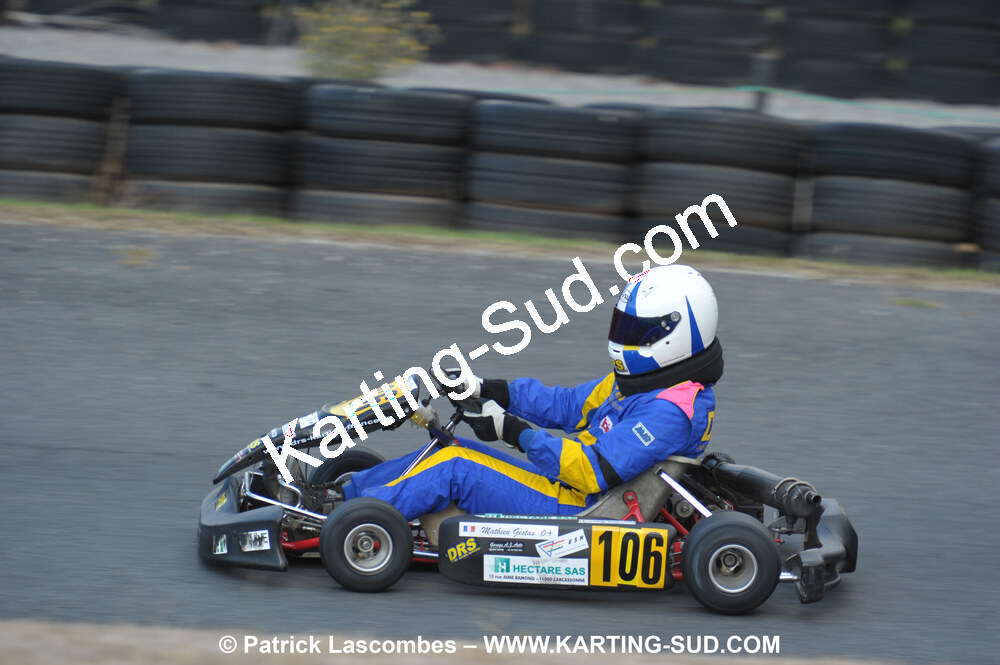 03/10/2010 : 4ème manche du Championnat du Sud 2010 à Belmont sur Rance (photos Patrick Lascombes) 2010 — karting
