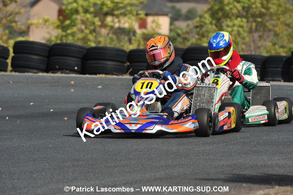 03/10/2010 : 4ème manche du Championnat du Sud 2010 à Belmont sur Rance (photos Patrick Lascombes) 2010 — karting