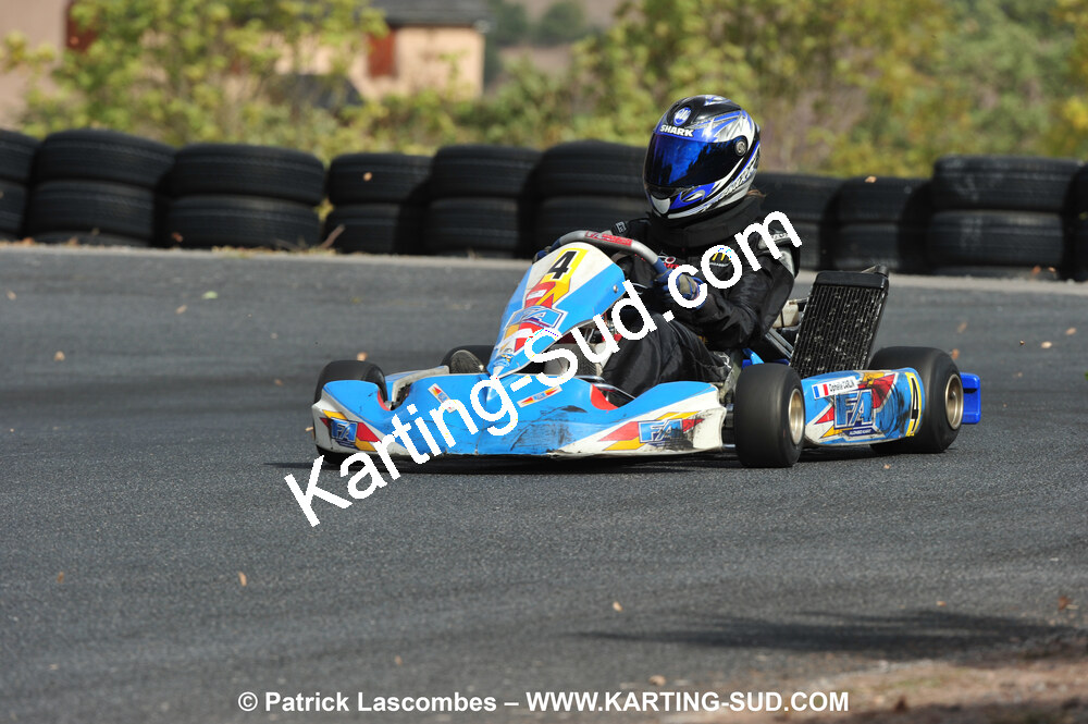 03/10/2010 : 4ème manche du Championnat du Sud 2010 à Belmont sur Rance (photos Patrick Lascombes) 2010 — karting