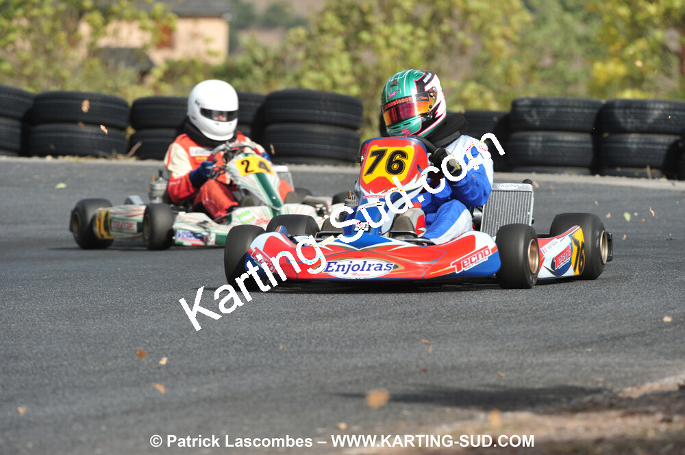 03/10/2010 : 4ème manche du Championnat du Sud 2010 à Belmont sur Rance (photos Patrick Lascombes) 2010 — karting