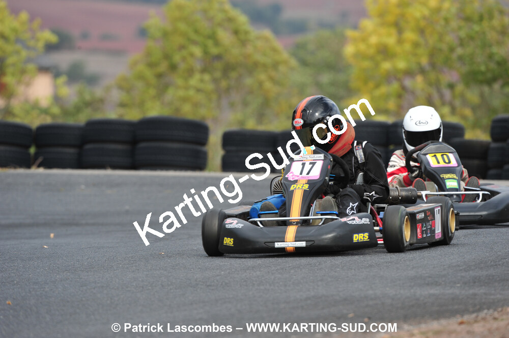 03/10/2010 : 4ème manche du Championnat du Sud 2010 à Belmont sur Rance (photos Patrick Lascombes) 2010 — karting