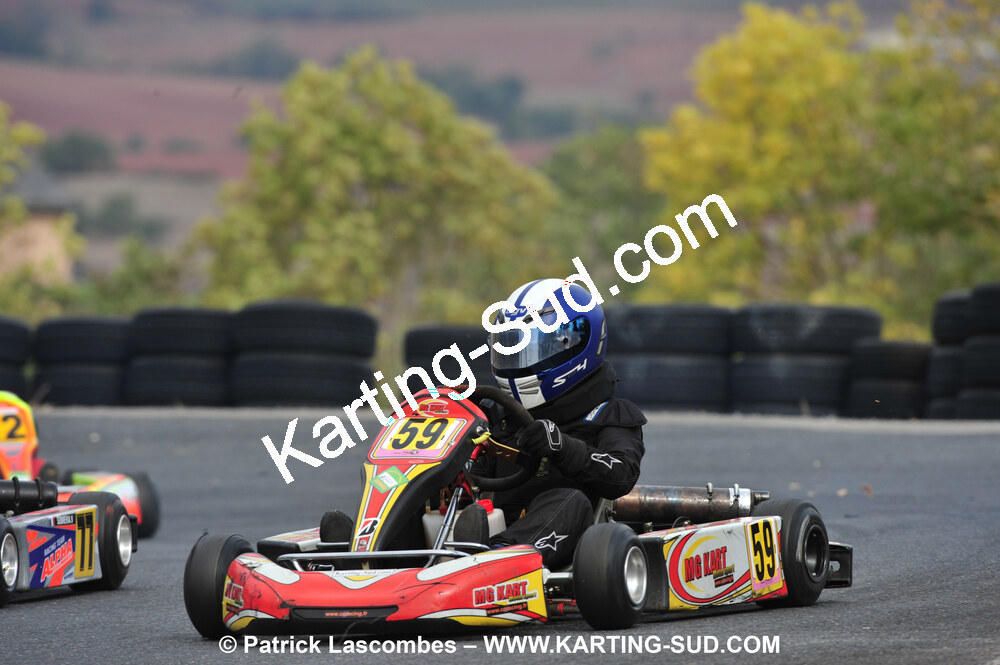 03/10/2010 : 4ème manche du Championnat du Sud 2010 à Belmont sur Rance (photos Patrick Lascombes) 2010 — karting