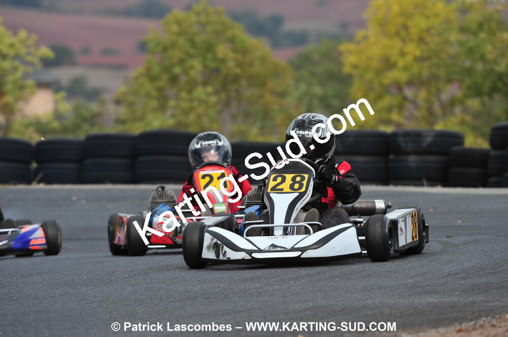 03/10/2010 : 4ème manche du Championnat du Sud 2010 à Belmont sur Rance (photos Patrick Lascombes) 2010 — karting