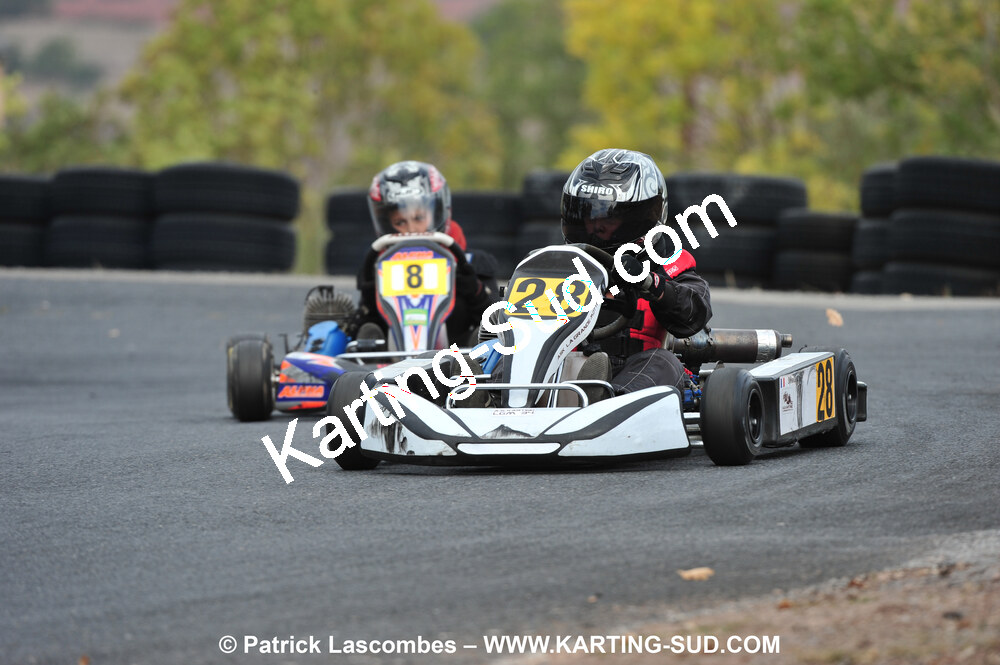 03/10/2010 : 4ème manche du Championnat du Sud 2010 à Belmont sur Rance (photos Patrick Lascombes) 2010 — karting