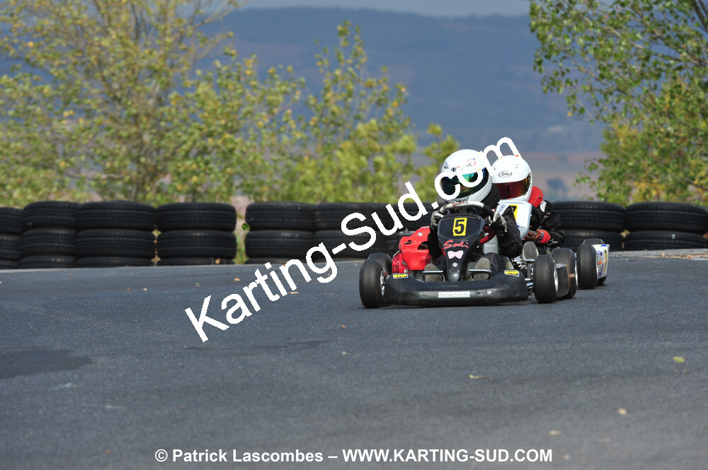 03/10/2010 : 4ème manche du Championnat du Sud 2010 à Belmont sur Rance (photos Patrick Lascombes) 2010 — karting