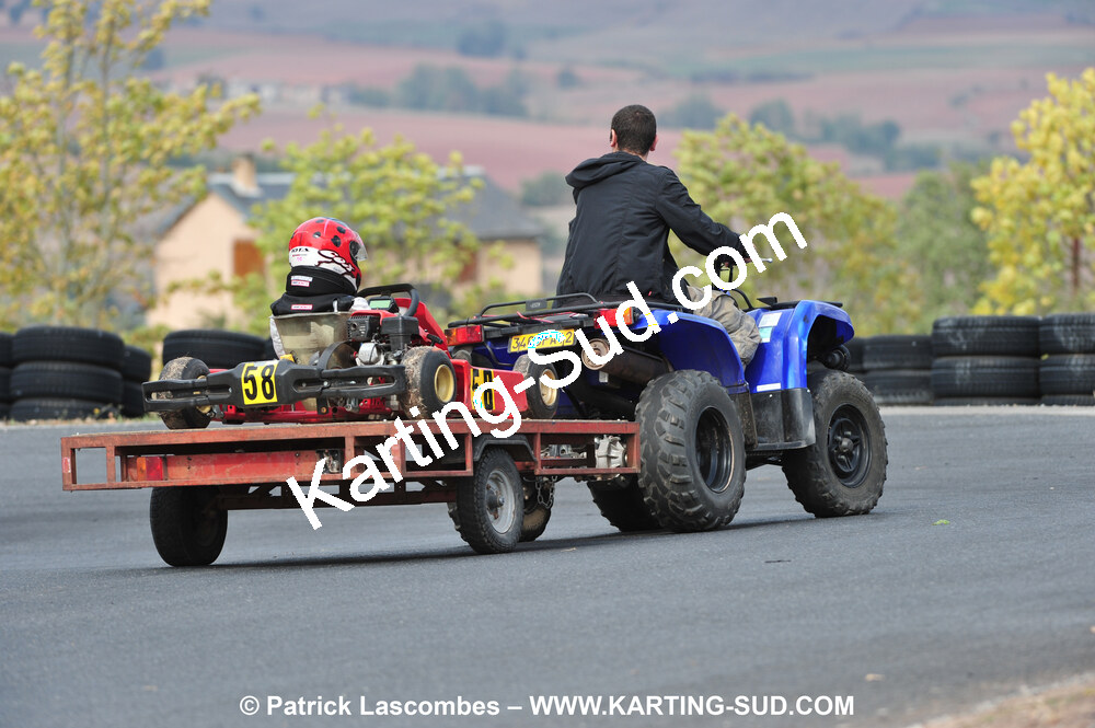 03/10/2010 : 4ème manche du Championnat du Sud 2010 à Belmont sur Rance (photos Patrick Lascombes) 2010 — karting