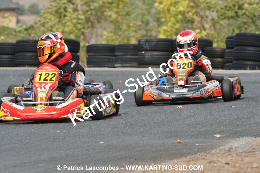 03/10/2010 : 4ème manche du Championnat du Sud 2010 à Belmont sur Rance (photos Patrick Lascombes) 2010 — karting