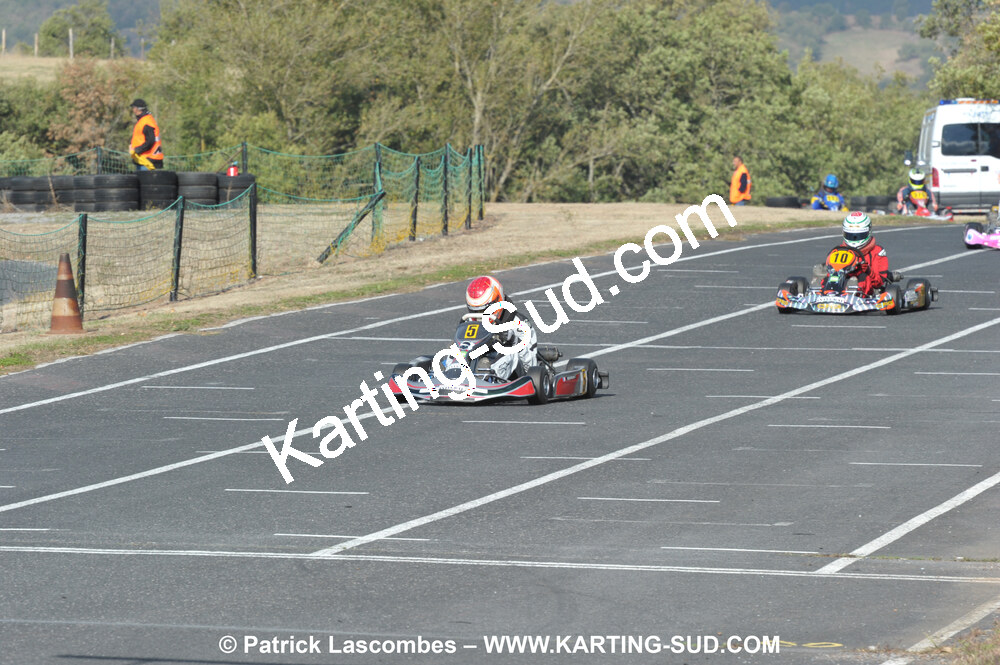 03/10/2010 : 4ème manche du Championnat du Sud 2010 à Belmont sur Rance (photos Patrick Lascombes) 2010 — karting