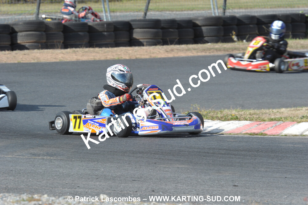 03/10/2010 : 4ème manche du Championnat du Sud 2010 à Belmont sur Rance (photos Patrick Lascombes) 2010 — karting
