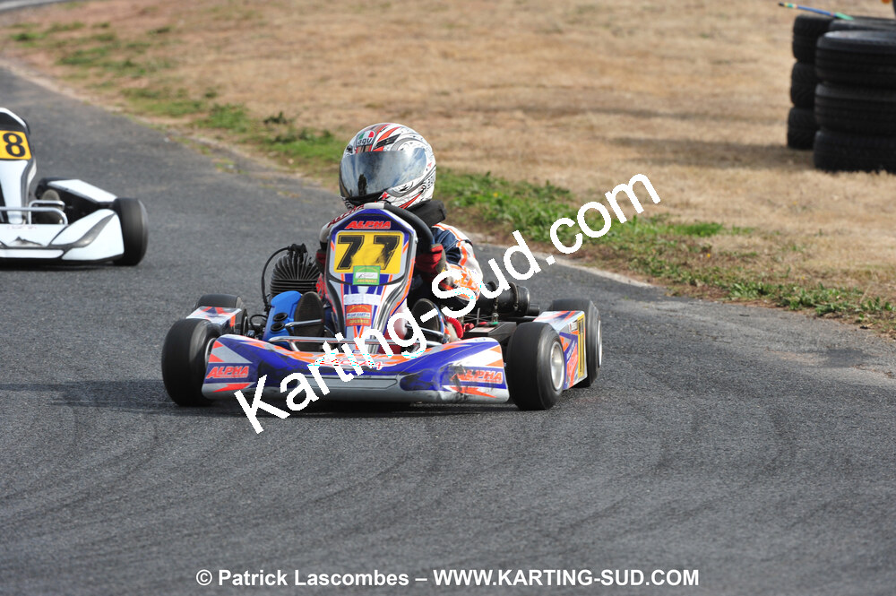 03/10/2010 : 4ème manche du Championnat du Sud 2010 à Belmont sur Rance (photos Patrick Lascombes) 2010 — karting