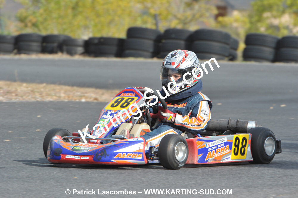 03/10/2010 : 4ème manche du Championnat du Sud 2010 à Belmont sur Rance (photos Patrick Lascombes) 2010 — karting
