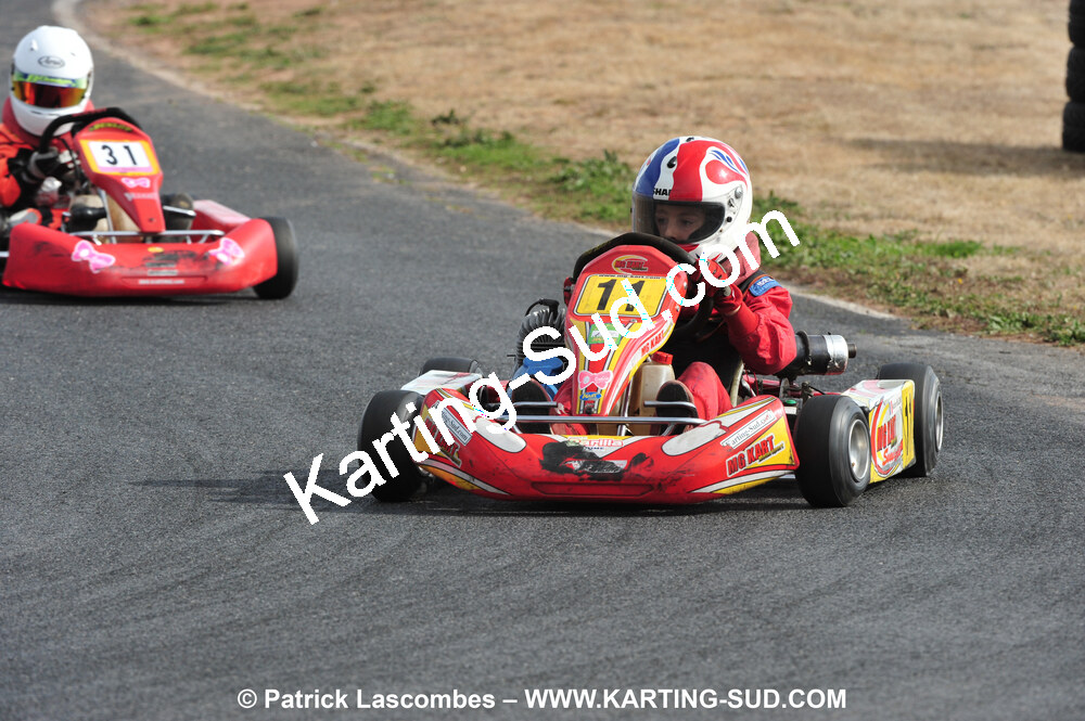 03/10/2010 : 4ème manche du Championnat du Sud 2010 à Belmont sur Rance (photos Patrick Lascombes) 2010 — karting