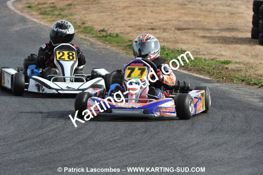 03/10/2010 : 4ème manche du Championnat du Sud 2010 à Belmont sur Rance (photos Patrick Lascombes) 2010 — karting