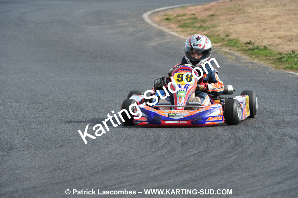 03/10/2010 : 4ème manche du Championnat du Sud 2010 à Belmont sur Rance (photos Patrick Lascombes) 2010 — karting