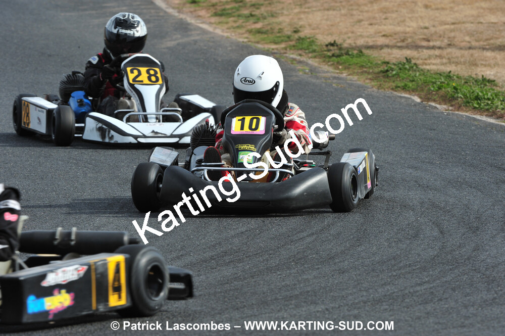03/10/2010 : 4ème manche du Championnat du Sud 2010 à Belmont sur Rance (photos Patrick Lascombes) 2010 — karting