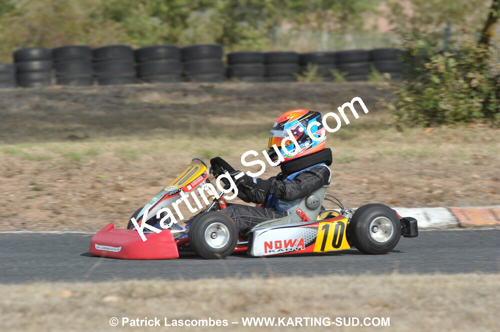 03/10/2010 : 4ème manche du Championnat du Sud 2010 à Belmont sur Rance (photos Patrick Lascombes) 2010 — karting
