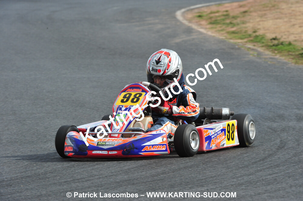 03/10/2010 : 4ème manche du Championnat du Sud 2010 à Belmont sur Rance (photos Patrick Lascombes) 2010 — karting