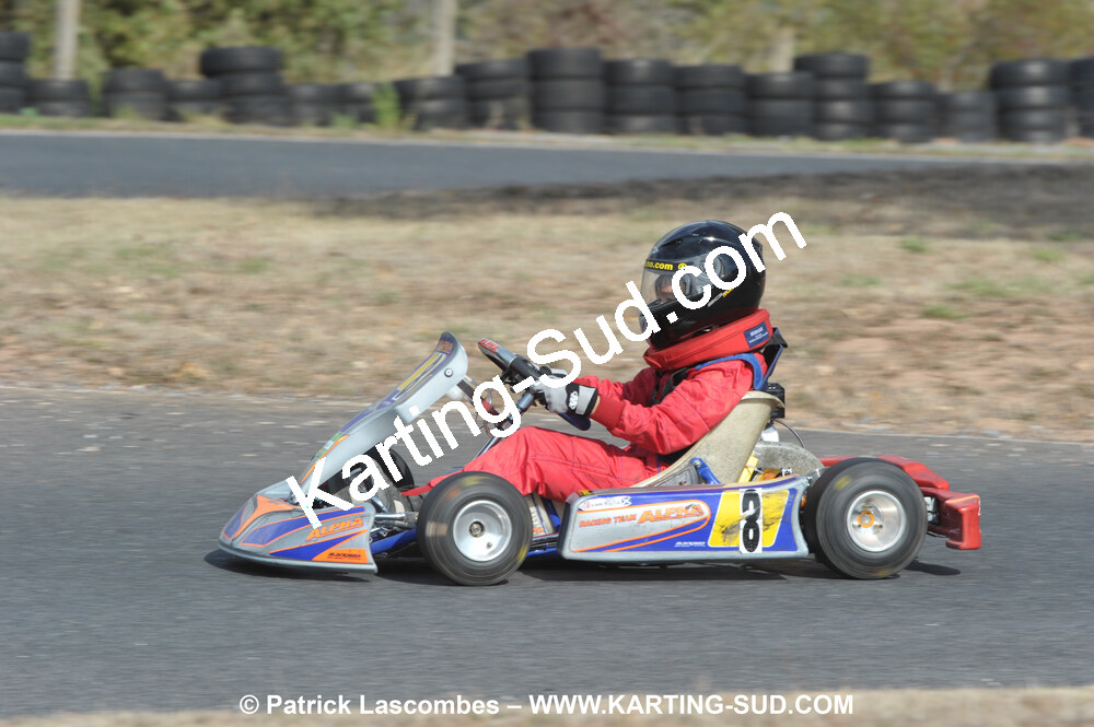 03/10/2010 : 4ème manche du Championnat du Sud 2010 à Belmont sur Rance (photos Patrick Lascombes) 2010 — karting