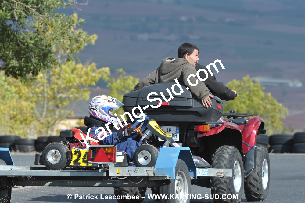 03/10/2010 : 4ème manche du Championnat du Sud 2010 à Belmont sur Rance (photos Patrick Lascombes) 2010 — karting