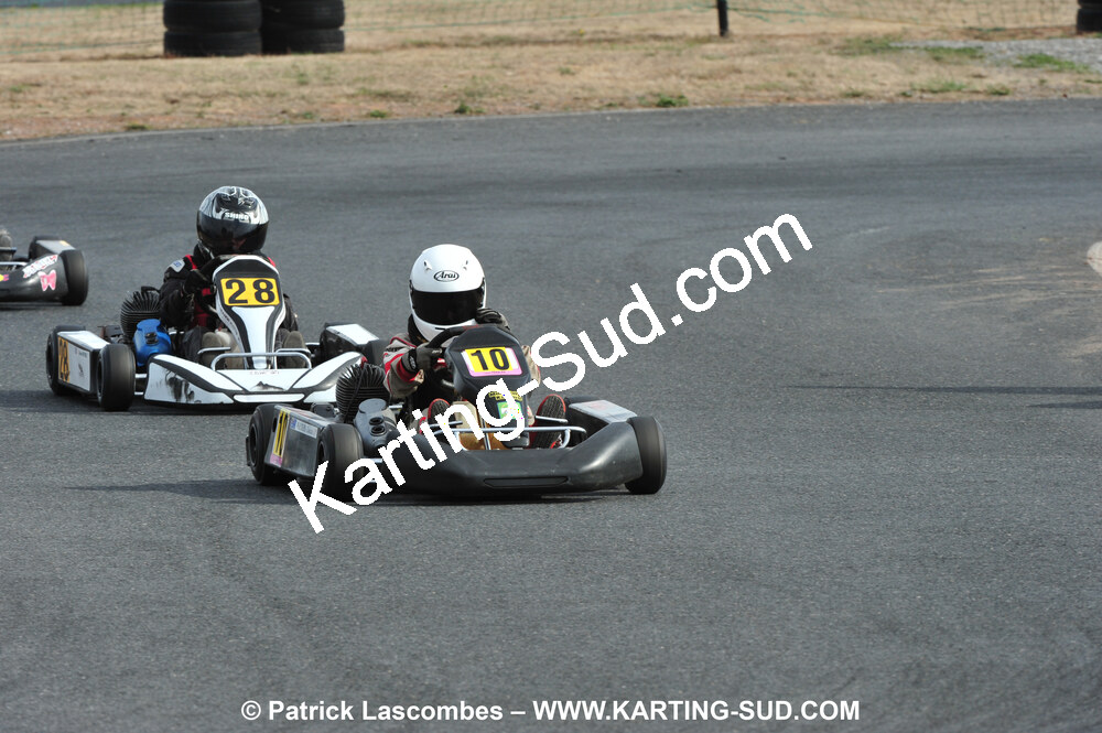 03/10/2010 : 4ème manche du Championnat du Sud 2010 à Belmont sur Rance (photos Patrick Lascombes) 2010 — karting
