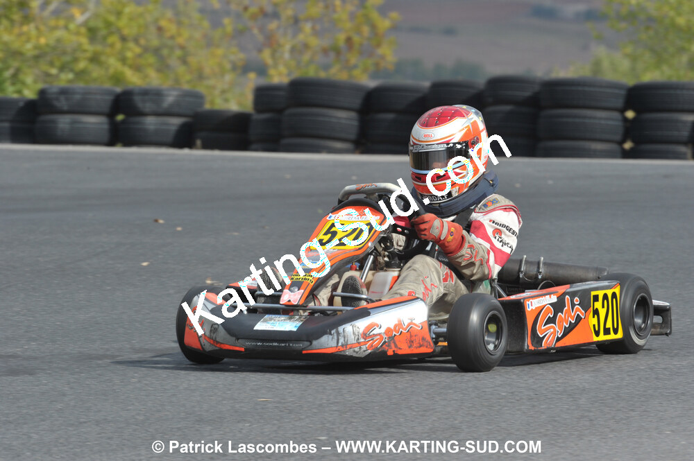 03/10/2010 : 4ème manche du Championnat du Sud 2010 à Belmont sur Rance (photos Patrick Lascombes) 2010 — karting