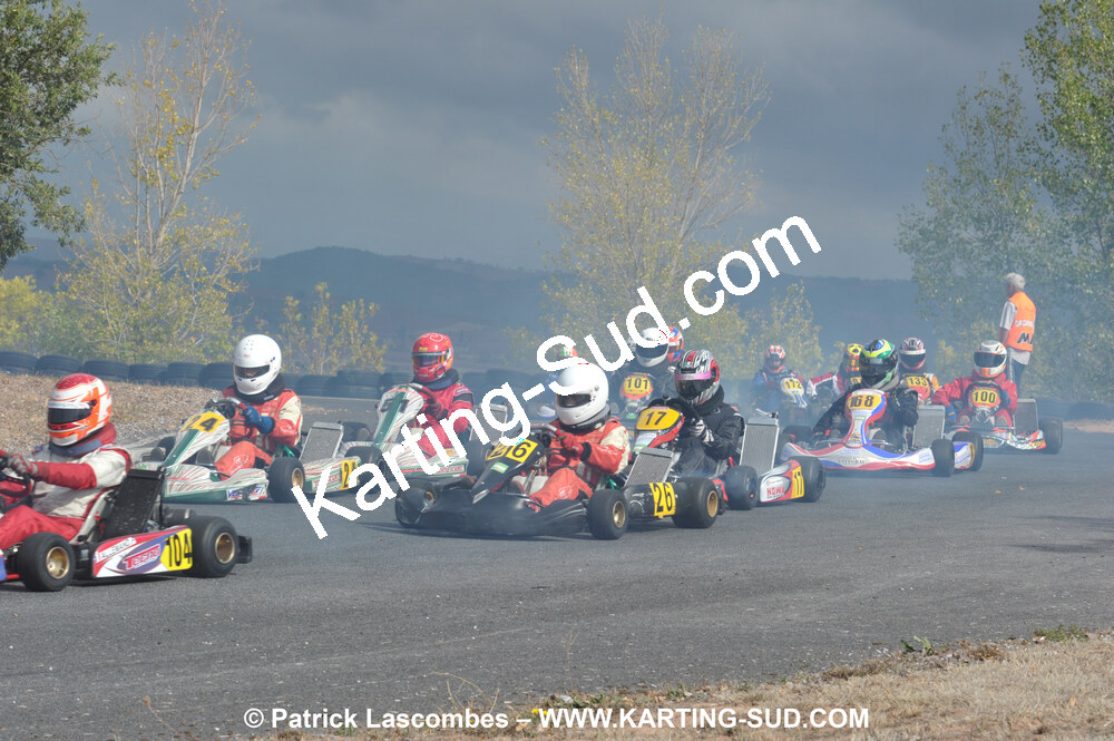 03/10/2010 : 4ème manche du Championnat du Sud 2010 à Belmont sur Rance (photos Patrick Lascombes) 2010 — karting