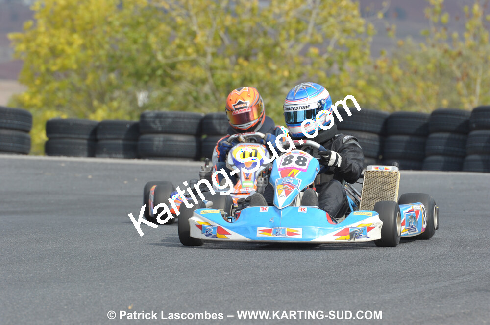 03/10/2010 : 4ème manche du Championnat du Sud 2010 à Belmont sur Rance (photos Patrick Lascombes) 2010 — karting