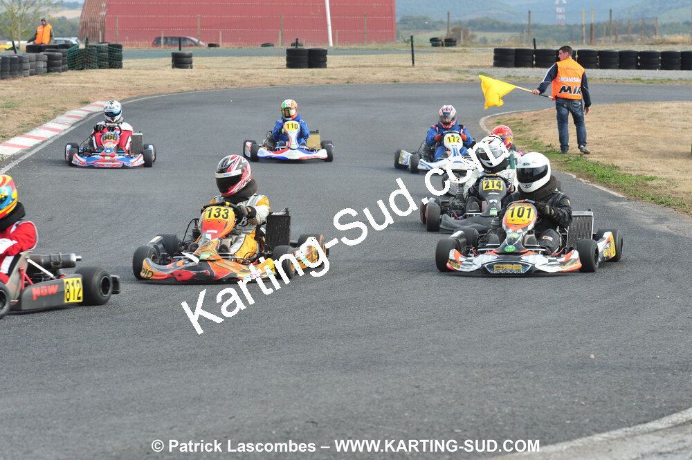 03/10/2010 : 4ème manche du Championnat du Sud 2010 à Belmont sur Rance (photos Patrick Lascombes) 2010 — karting