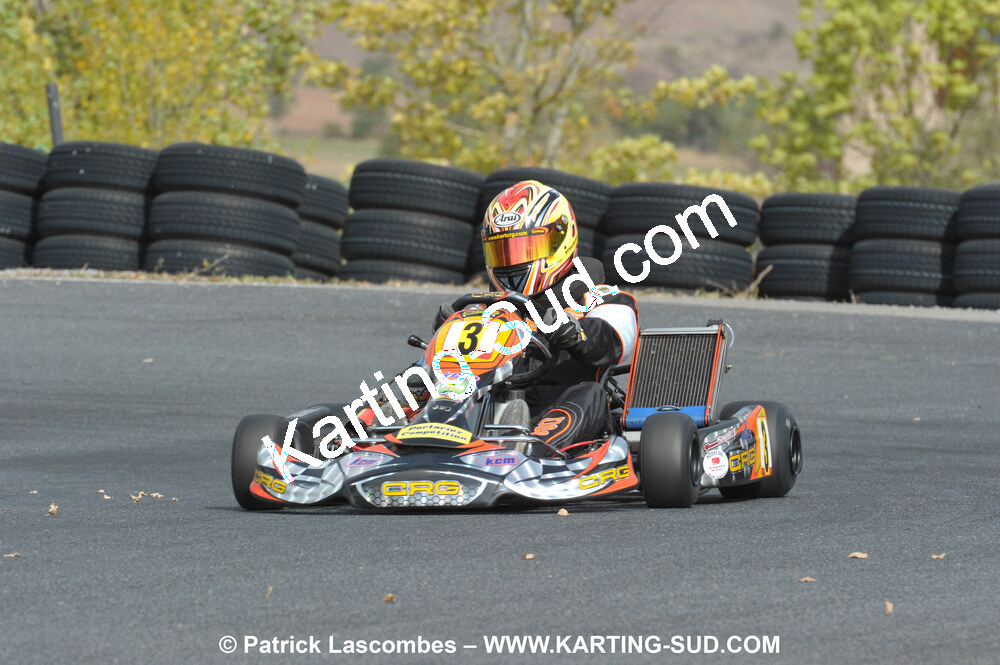 03/10/2010 : 4ème manche du Championnat du Sud 2010 à Belmont sur Rance (photos Patrick Lascombes) 2010 — karting