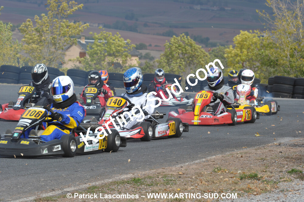 03/10/2010 : 4ème manche du Championnat du Sud 2010 à Belmont sur Rance (photos Patrick Lascombes) 2010 — karting