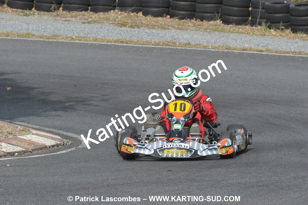 03/10/2010 : 4ème manche du Championnat du Sud 2010 à Belmont sur Rance (photos Patrick Lascombes) 2010 — karting