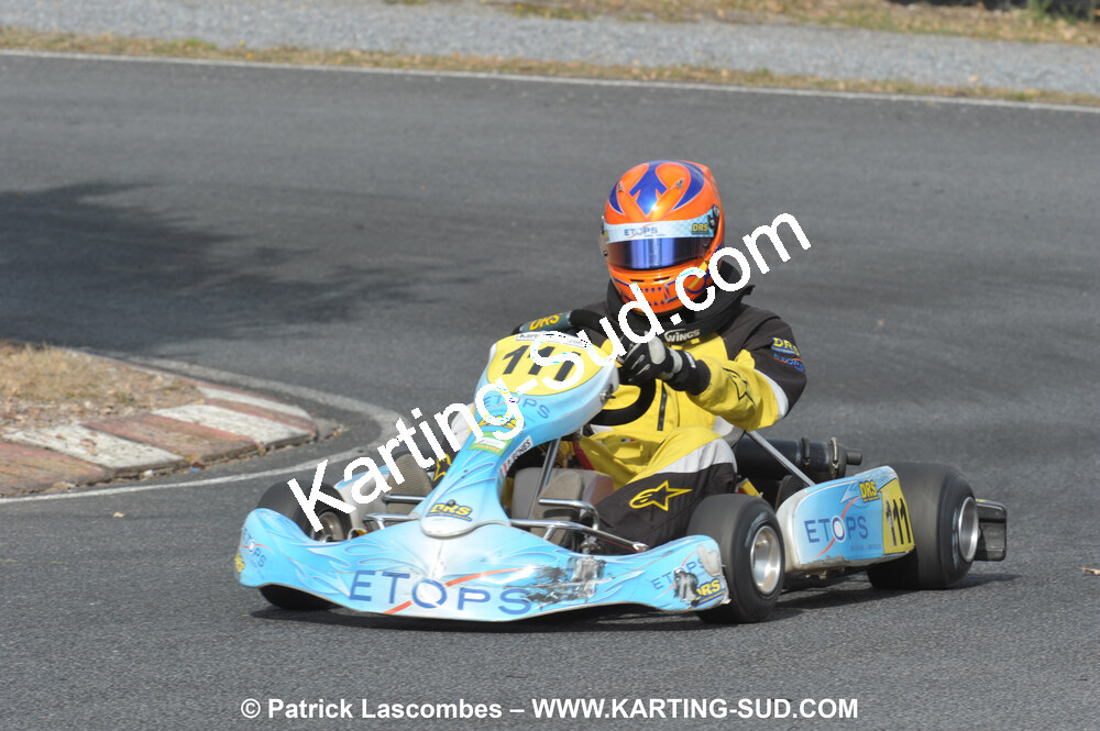 03/10/2010 : 4ème manche du Championnat du Sud 2010 à Belmont sur Rance (photos Patrick Lascombes) 2010 — karting