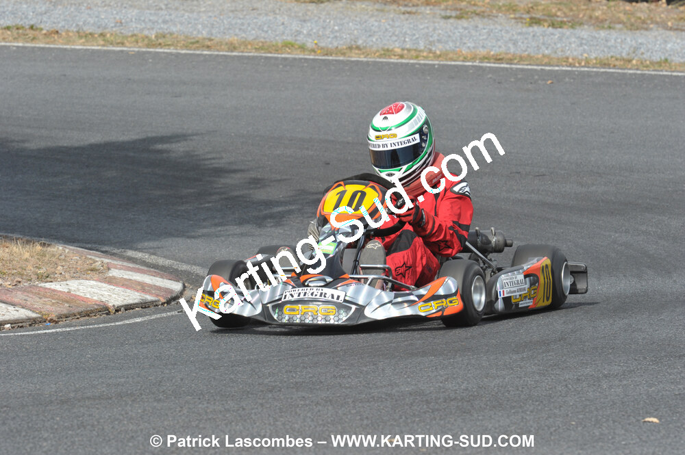 03/10/2010 : 4ème manche du Championnat du Sud 2010 à Belmont sur Rance (photos Patrick Lascombes) 2010 — karting