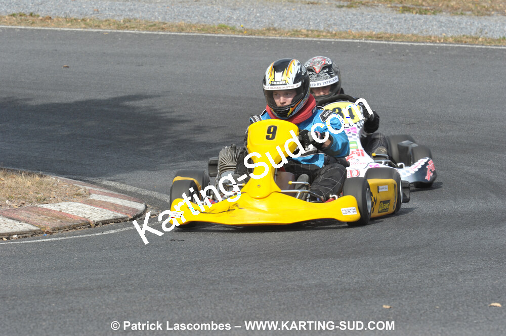 03/10/2010 : 4ème manche du Championnat du Sud 2010 à Belmont sur Rance (photos Patrick Lascombes) 2010 — karting