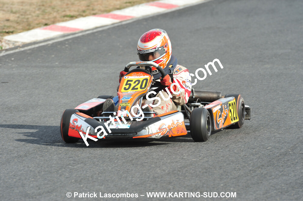 03/10/2010 : 4ème manche du Championnat du Sud 2010 à Belmont sur Rance (photos Patrick Lascombes) 2010 — karting