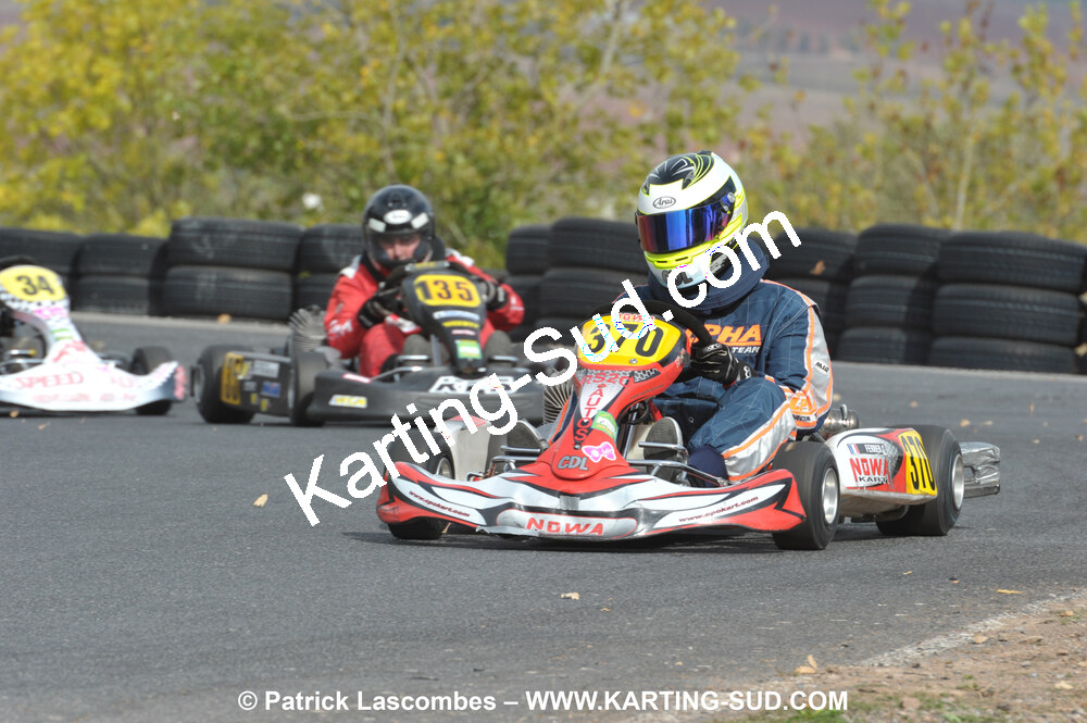 03/10/2010 : 4ème manche du Championnat du Sud 2010 à Belmont sur Rance (photos Patrick Lascombes) 2010 — karting