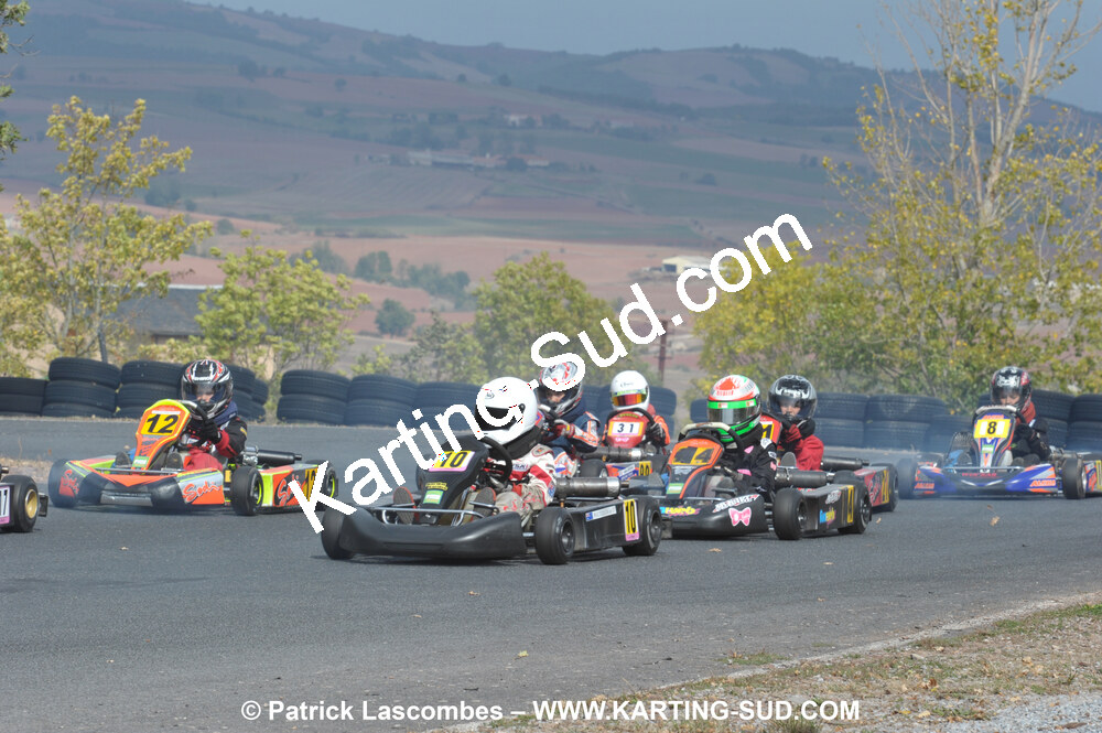 03/10/2010 : 4ème manche du Championnat du Sud 2010 à Belmont sur Rance (photos Patrick Lascombes) 2010 — karting