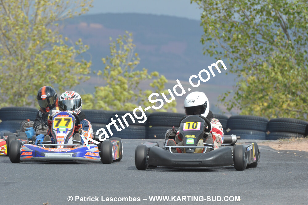 03/10/2010 : 4ème manche du Championnat du Sud 2010 à Belmont sur Rance (photos Patrick Lascombes) 2010 — karting