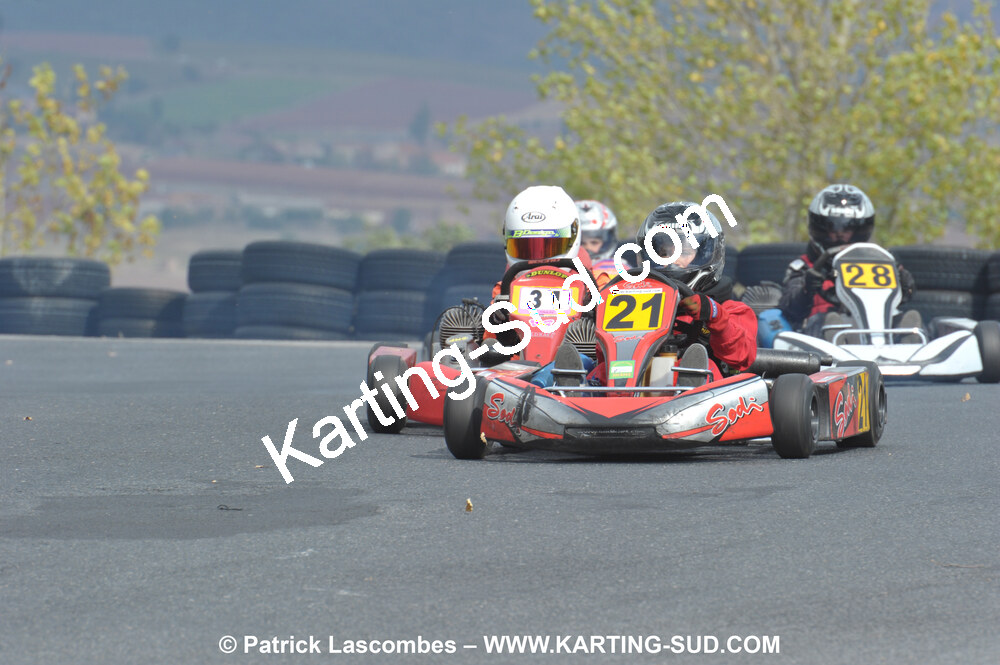 03/10/2010 : 4ème manche du Championnat du Sud 2010 à Belmont sur Rance (photos Patrick Lascombes) 2010 — karting
