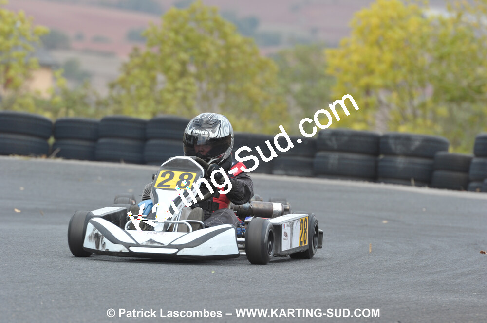 03/10/2010 : 4ème manche du Championnat du Sud 2010 à Belmont sur Rance (photos Patrick Lascombes) 2010 — karting