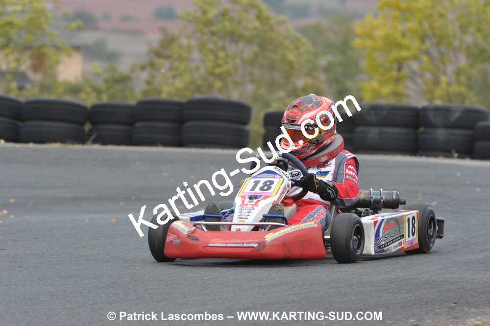 03/10/2010 : 4ème manche du Championnat du Sud 2010 à Belmont sur Rance (photos Patrick Lascombes) 2010 — karting