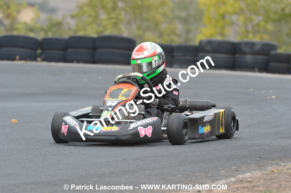 03/10/2010 : 4ème manche du Championnat du Sud 2010 à Belmont sur Rance (photos Patrick Lascombes) 2010 — karting